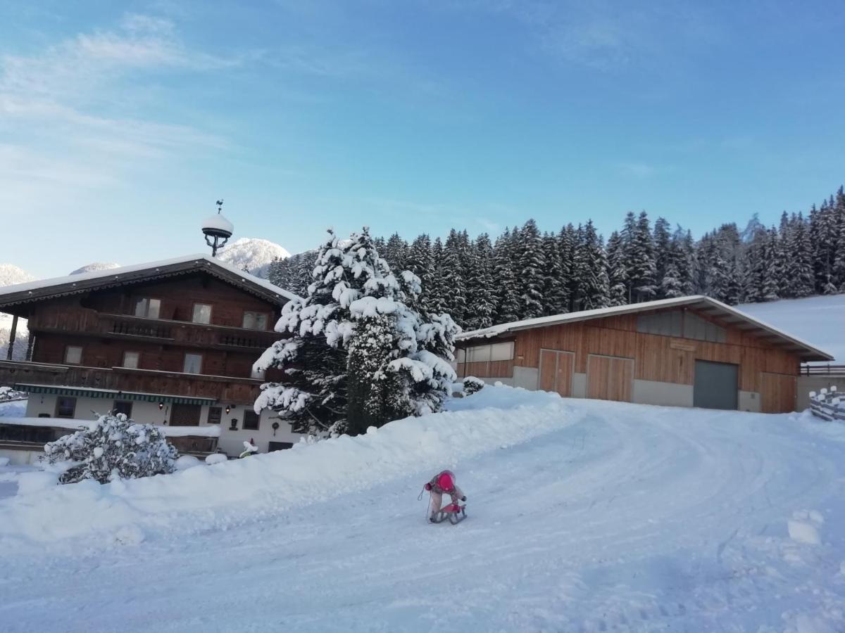 Ferienwohnung Angererhof Reith im Alpbachtal Esterno foto